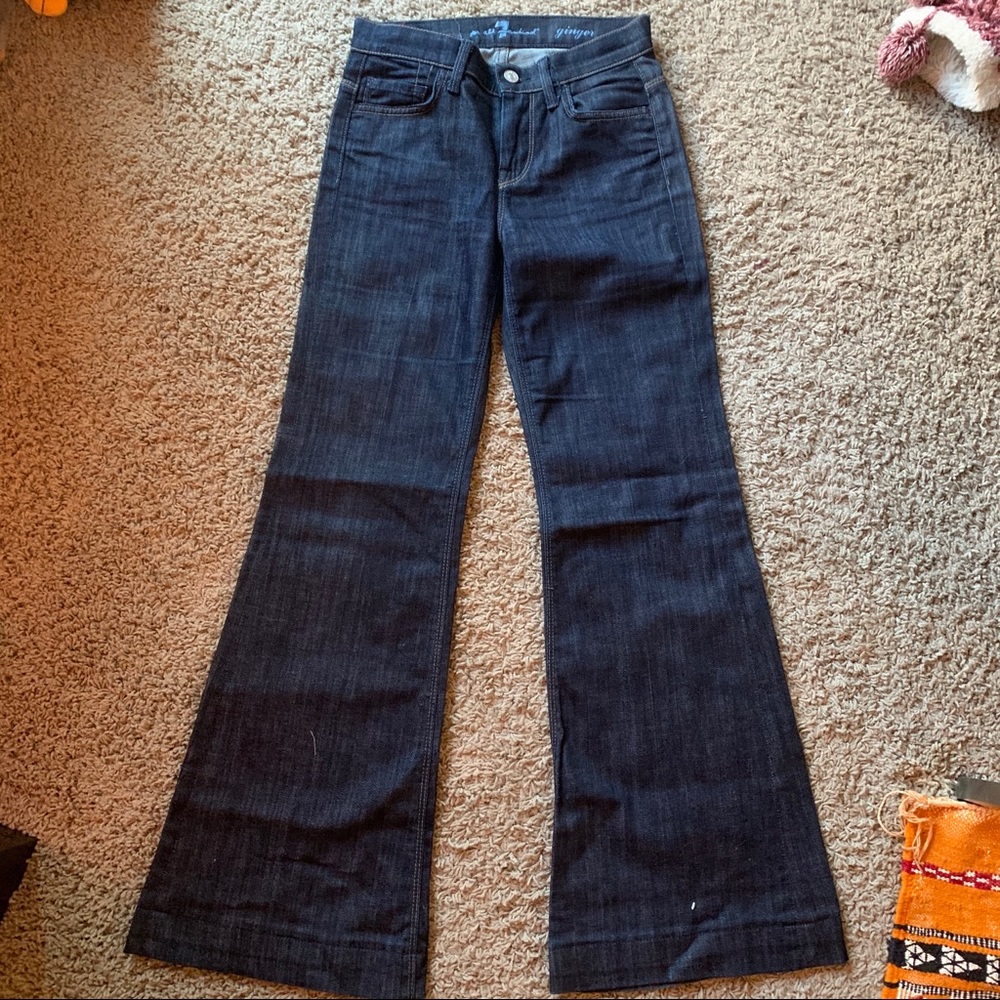 7 for all Mankind Wide Leg Jeans